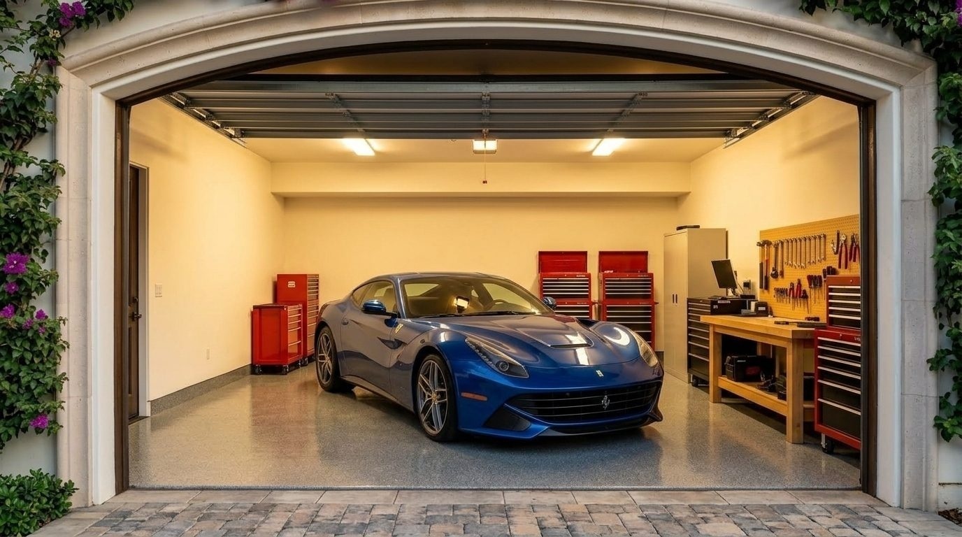 Henry Ward Garage Door Masters Precision Mechanical Workshop in Porterville, CA